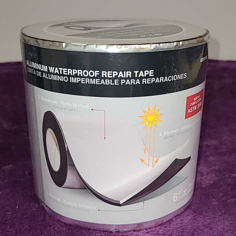 ProForce Aluminum Waterproof Repair Tape, 6"x25'